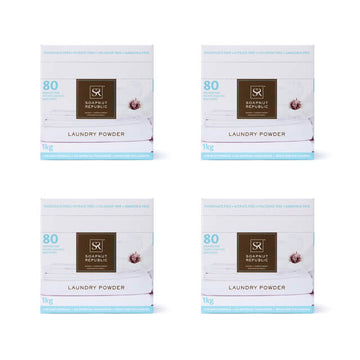 Low suds, non-toxic, completely natural ingredients is perfect for sensitive skin and completely safe for newborns and baby. Naturally softening, hence no need for fabric softener. Our bestseller value for money laundry powder does not contain fillers, eco friendly and allergen free.